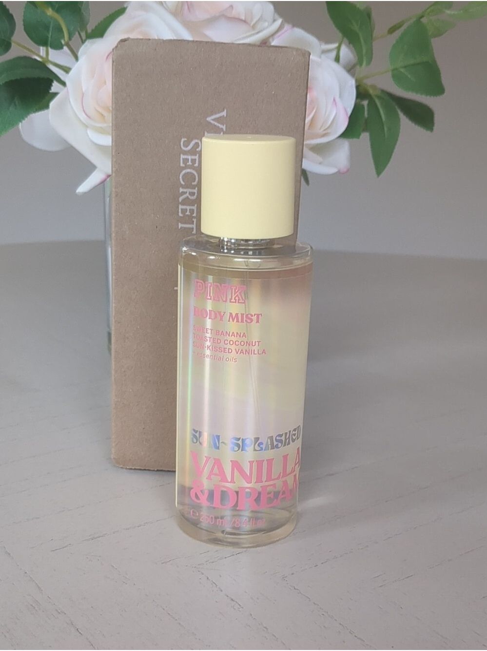 New Victoria's Secret Sun-splashed Vanilla & Dream body  mist 250ml 8.4 fl oz
